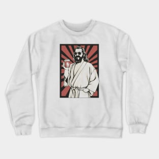 The big lebowski the dude and coffee Crewneck Sweatshirt